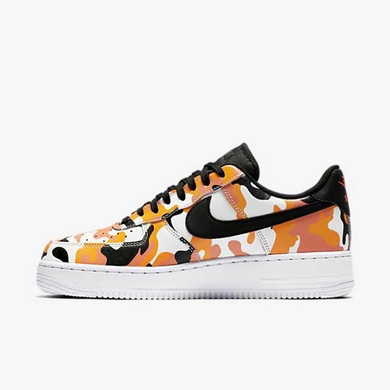 Orange top camo af1